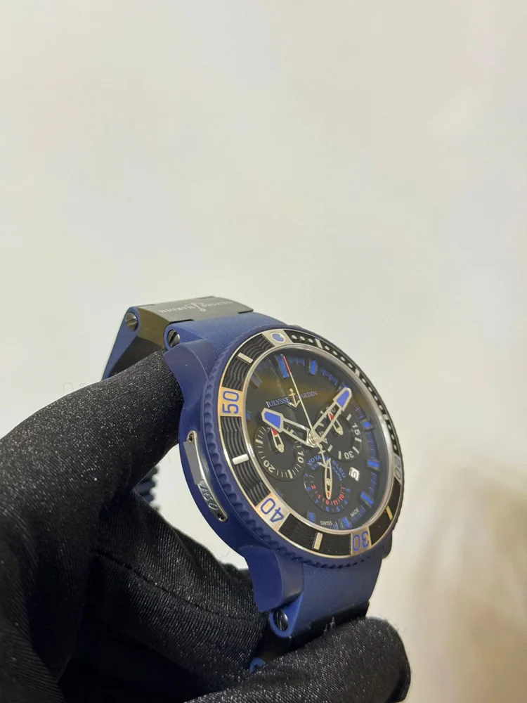 Ulysse Nardin Maxi Marine Diver Voyage Bleu Chronograph